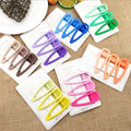 MIO 3 Pcs/set Korean Hair Clips Simple and Colorful Pantone Color of the Year Very Peri Hair Clip for Girls MegaBDM