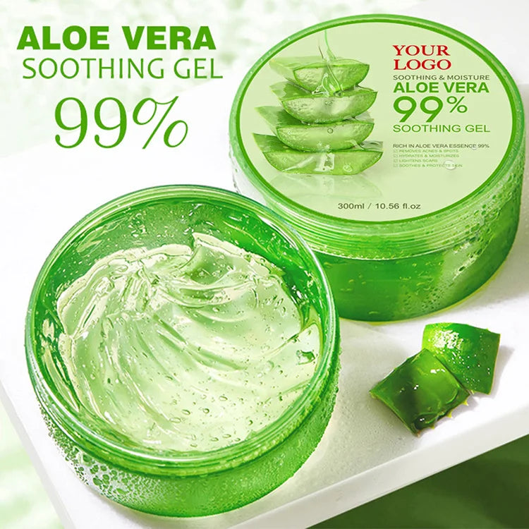Oem Smoothing Repairing Facial Skin Careprivate Label Aloevera Creamanti Acne Whitening Anti Aging Wrinkle Aloe Vera Gel