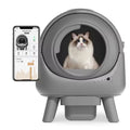 Hot Sale Electronic Smart Cleaning and Deodorizing Cat Litter Box Automatic Sandbox for Cats Open Top Self Cleaning Litter Box