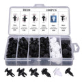 100pcs Auto Fastener Clip Kit Mixed Car Body Push Retainer Pin Rivet Bumper Door Trim Panel Retainer Fastener Made Plastic Nylon