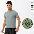 2025 Summer New Design Custom logo Elastic Sports tank Top Jogging Outdoors Workout Fitness T-shirt for Men
