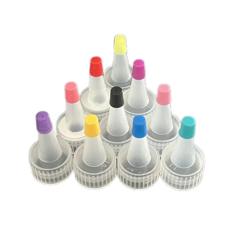 20-410 20-400 24-410 24-410  Point Nozzle Bottle Lids for Glue Ink Packaging Plastic Yorker Cap