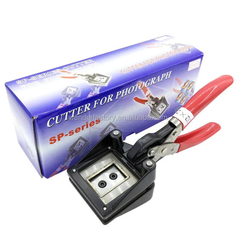 35*45mm Right Angle Office Use Mini Hand-held Manual ID Photo Cutter