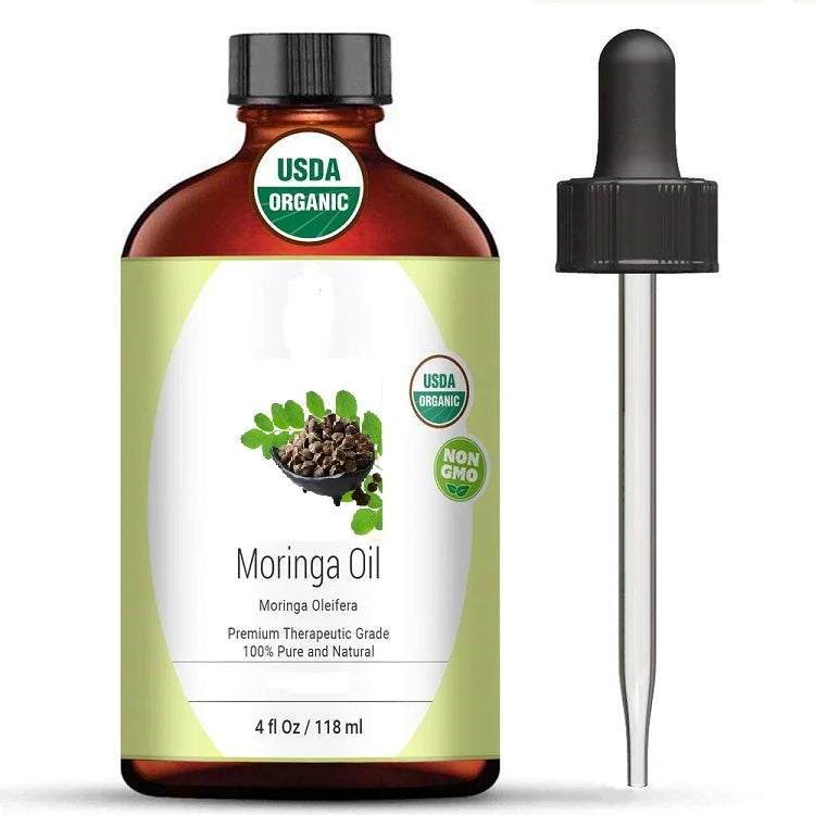 Natural Skin Moisturizing 100% Pure Cold Pressed Moringa Seed Oil