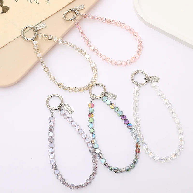 2025 Hot Selling New High-end Crystal Bead  Pendant Light Luxury Versatile Keychain  Keychain Pendant Accessories