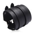Men's Bracelet Wholesale Genuine Leather Jewelry Belt Double Buckle Wide Leather Cuff Bracelet Wrist Wrap Bracer