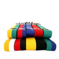 Professional Quality 10 Levels Taekwondo Belt Lightweight Breathable Unisex Martial Arts Wear 240cm Black Red Cotton