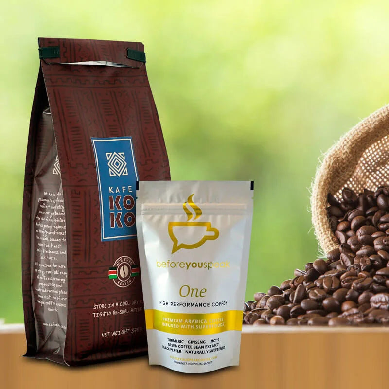 Compostable 250g 500g 8oz 12oz 16oz Custom Beans Coffee Packaging Bag With Valve