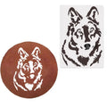 Wolf Mold Shield DIY Cake Scrapbook Stencils Hollow Embellishments Printing Lace Ruler Valentine's Day Embossing Accessories