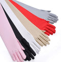 Women Long Ladies Gloves Elbow Summer Sun Protection Long Driving Gloves Opera Evening Party Prom Female Gloves