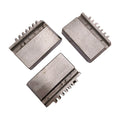 3 Jaws Self-Centering Stainless Steel Chuck Manual Lathe Assistants Accessories K11-125 Soft Jaws One Set