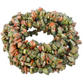 5-8mm Healing Reiki Unakite Rose Quartz Beads Natural Stone Gravel Gemstone Chips Beads Wholesale Loose Beads for Jewelry Making