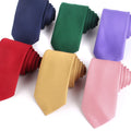 Factory Direct Custom Logo Tie 7cm Candy-Colored Narrow Version Men's Necktie for Casual Party MegaBDM