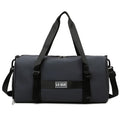 Lightweight Waterproof Oxford Gym Bag Sport Workout Weekender Duffle with Wet Pocket and Shoes Compartment Zipper Closure