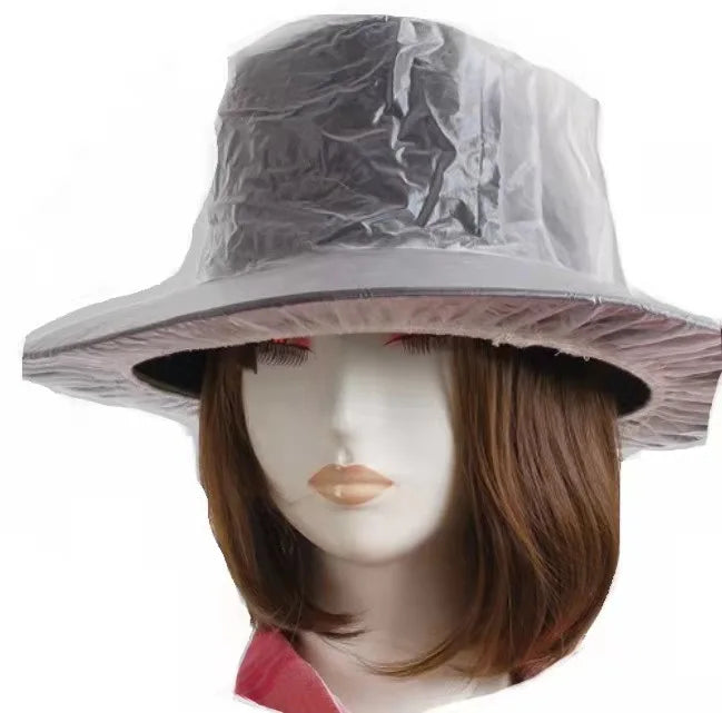 Universal Adults Plastic Waterproof Hat Protector for Outdoor Activities Modern Style Rainwear Tours Business Gifts All-Season