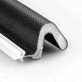 Door Weather Stripping Soundproof Seal Strip V-Shaped Foam Kerf Patch Fitting for Door Window Easy Installation Polyurethane