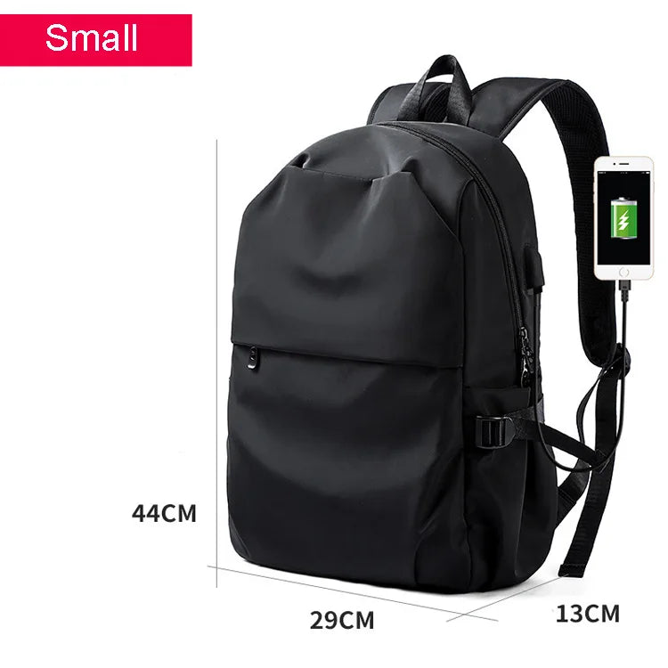 Normcore 2025 USB Fashion Laptop Backpack Antitheft Polyester Lining Hidden Pocket for School/College or Business Use