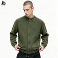 Custom Knit Men Sweater Oem Knitted Men'S Thick Sweater Long Sleeve Oversize Crew Knit Neck Sweater