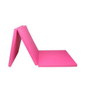 OEM Wholesale Custom LOGO Home Indoor Outdoor Leather Soft Sponge 3 Panel Sports Safety Folding Gymnastic Mats