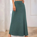 Wholesale New Design Knit Skirts High Waisted Solid Color Skirts for Women Fashion Casual Dress