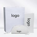 Wholesale White Sunglasses Box Leather Soft Wrap Cord Storage Cases Drawstring Eyeglass case Sunglasses Packaging Box case Set