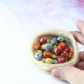 Vintage Heart Shape Ceramic Beads Handmade Pottery Heart Porcelain Beads for Jewellery Making