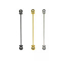Men Collar Bar Shirt Pins Metal Shirt Collar Pin Decoration