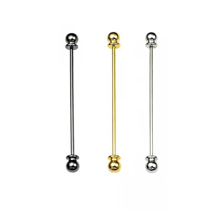 Men Collar Bar Shirt Pins Metal Shirt Collar Pin Decoration