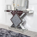 47.2''Console Table with Diamond Shaped for Living Room Hallway Entrance