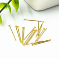 Wholesale Bulk Price 18K Gold Plated 15-50 Mmmm Stainless Steel T-Head Pin Needles Handmade DIY Jewelry Findings Accessories