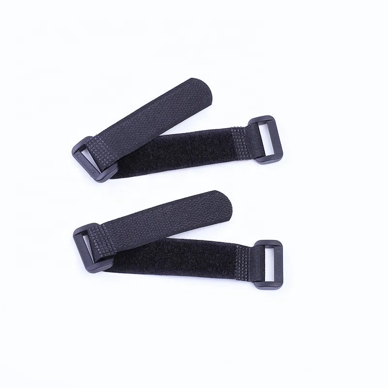 FALADI Eco-Friendly Heat Resistant Self-Adhesive Car Dashcam Strap Rearview Mirror Fastener Tie Hook Loop Double Plastic Buckle