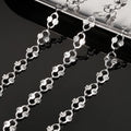 Custom/Stock Stainless Steel Fanshaped Sunflower Chain for Women Necklace Jewelry Making Supplies