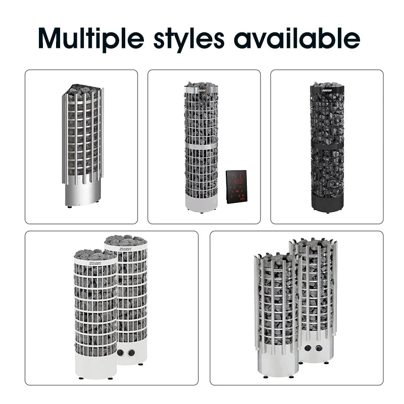 Original Stainless Steel HARVIA Sauna Room Heater Portable 6.6KW 6.8KW 9KW HARVIA Sauna Stove ODM Customization Sauna Equipment