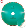 Super High Speed Industrial OEM 50mm 60mm 14inch 350mm Fishhook Slot Diamond Marble Saw Blades High Frequency Welded Ti-coated