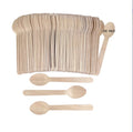 Wholesale Disposable Personalized Color Eco-Friendly Luxury Wooden Ice Cream Tea Coffee Spoon for Restaurant Use Biodegradable