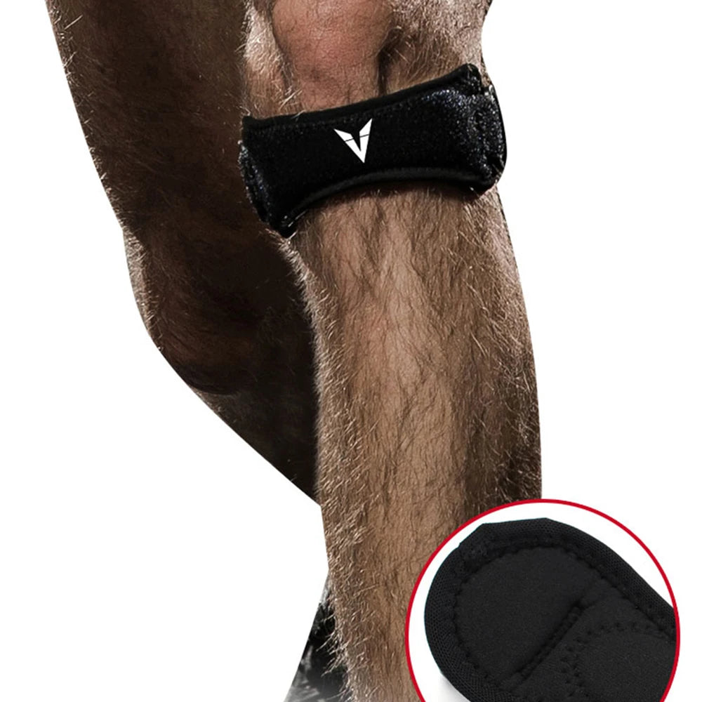 Adjustable Sports Tendon Patella Stabilizer Weight Lifting Fitness Gym Workout Knee Pain Relief Patellar Tendon Support