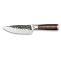 5 Inch 5Cr15MoV Steel Utility Kitchen Knife Big Size Blade Length Paring Knife Forging Hammer Surface Blade Popular Fruit Knife