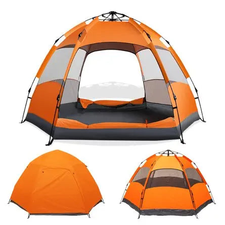 Woqi Instant Pop up Camping Tent 6-Person Easy Setup Automatic One