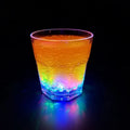 Customizable 220ml/420ml LED Flashing Whiskey Glass Tumbler Light up Plastic Party Drinking Cup