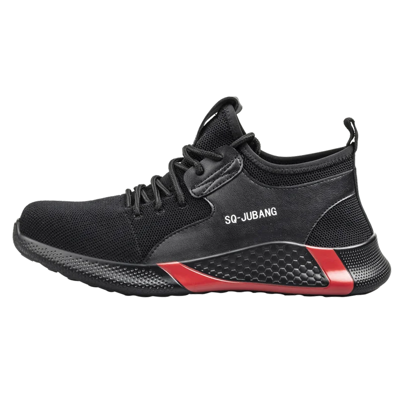 Breathable Safety Boots Composite Hiking Shoes Steel Toe Shoes in Stock Men's Casual Men's Steel Toe Shoes
