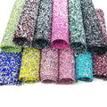 S187  Fabric Iron on Crystal Trimmings Banding Hot Fix  Rhinestone Mesh Cuttable DIY Art Accessories