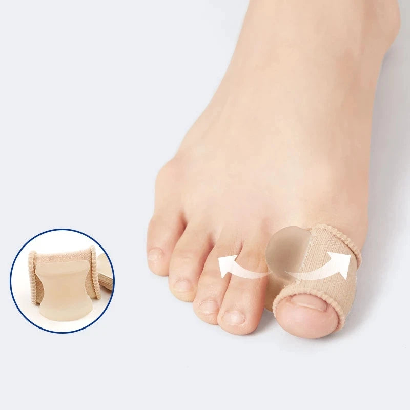 Adult Ballet Protective Toe Cover Correction Silicone Toe Pads Outer Foot Care Tool