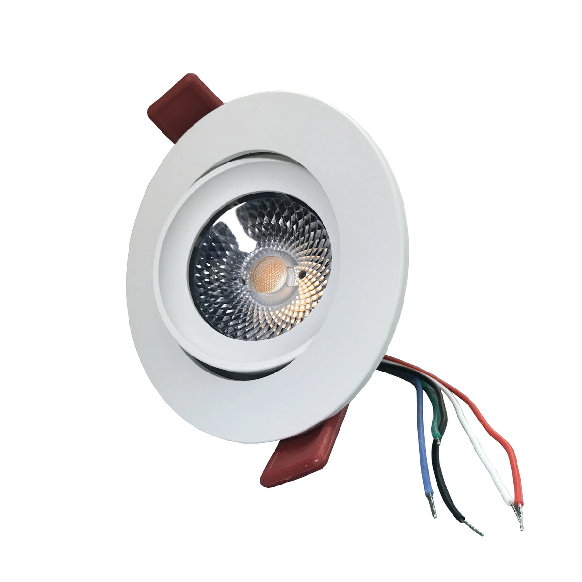 Benory Loxone 24V RGBW Led Spot Downlight PWM Knx Dali Dmx 0-10V Dimming Smart Down Light CCT 1800k 4500k CRI95 Ceiling Spot