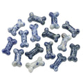 2026 Natural Crystal Figurine Carved Dog Bones Healing Energy Blue Spot Jasper for Home Decor and Pendant Diy Making