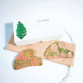 2026 Facial Massage Scraping Jade Gua Sha unakite Custom Gua Sha Tool