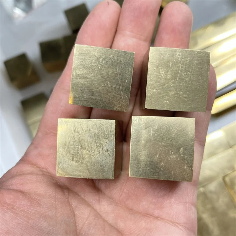 Wholesale Natural Polished Carving Metal Crystal Cube Copper Pyrite Cube for Sale