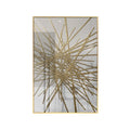Factory Wholesale Cheap Colorful Feather Abstract Feather Crystal Porcelain Painting Light Luxury Wall Painting