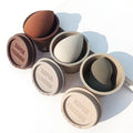 Private Label Hydrophilic Polyurethane Latex Free Washable Customizable Shape Coffee Cup Makeup Sponge for Facial Beauty