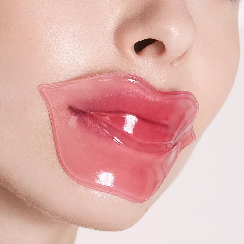 Factory Wholesale Moisturizing Hydrating Lip Mask Deep Nourishing Collagen Plump Lip Mask Crystal Lip Film