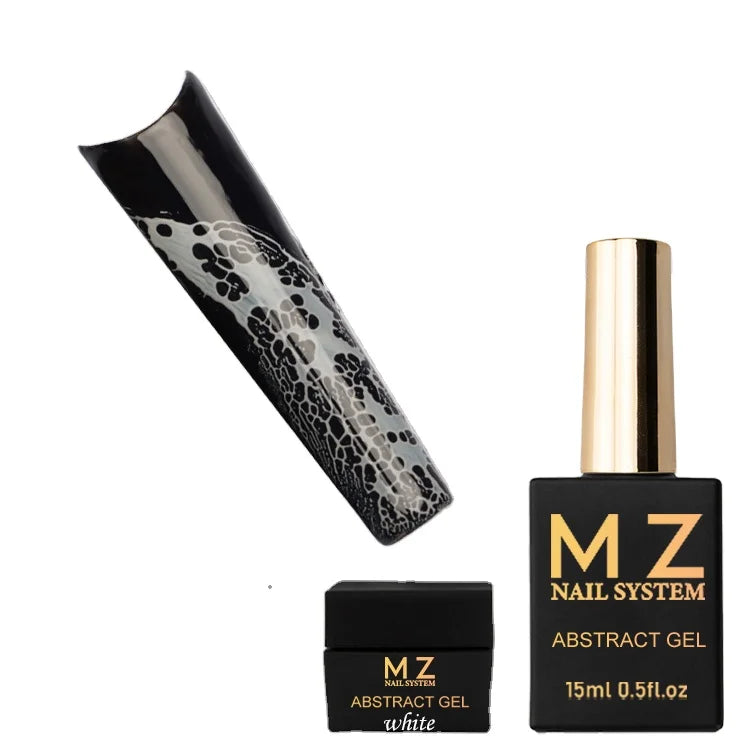 New Arrival Abstract Gel Uv Led Soak off Lace Gel Polish and Base